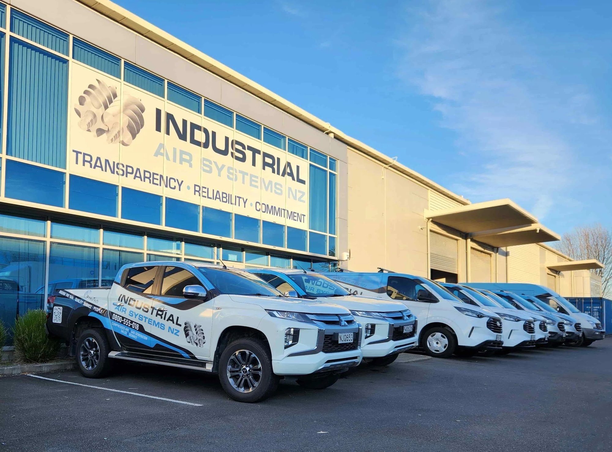 Industrial Air Systems Auckland branch