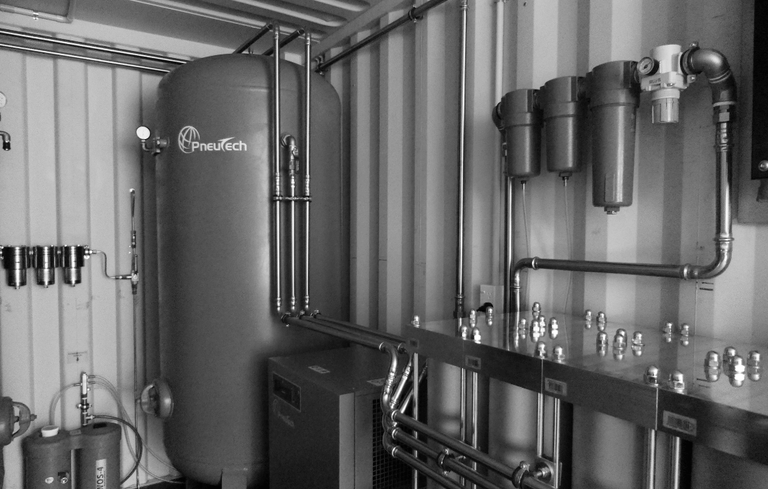 Commercial air piping pressure requirements in New Zealand