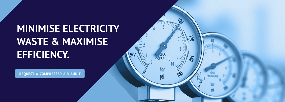 Minimise electricity waste and maximise efficiency. Request a compressed air audit