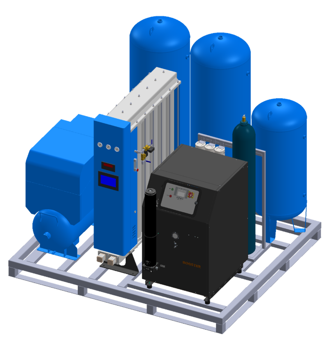 Nitropak15 skid-mount nitrogen generator