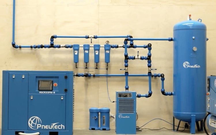 Air Compressor installation