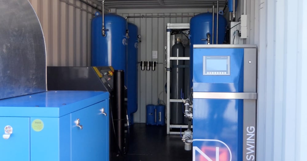 Nitropak for laser cutting