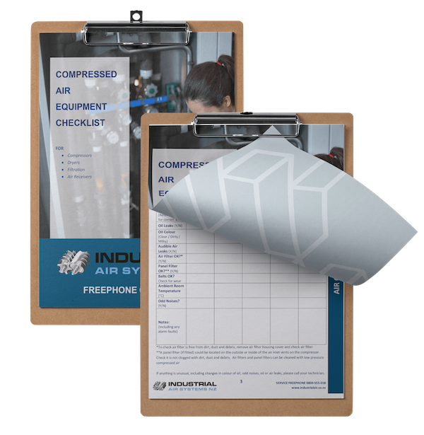 Compressed air equipment checklist