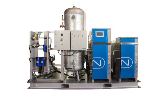 Factory installed nitrogen generator