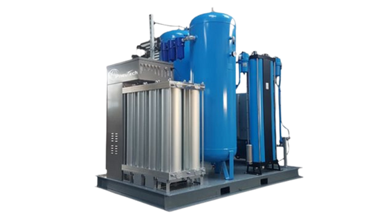 Skid mount nitrogen generator