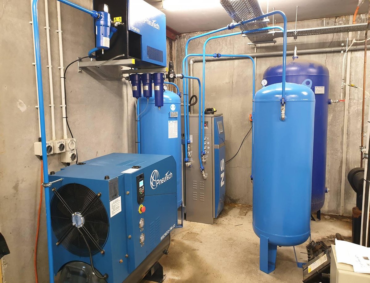 Mission Estate compressed air system