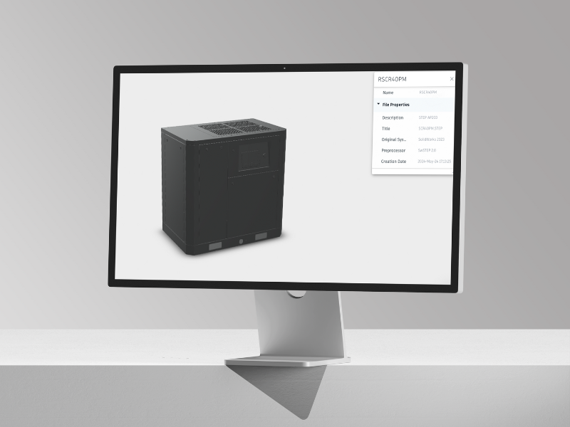 Access CAD files for air compressors