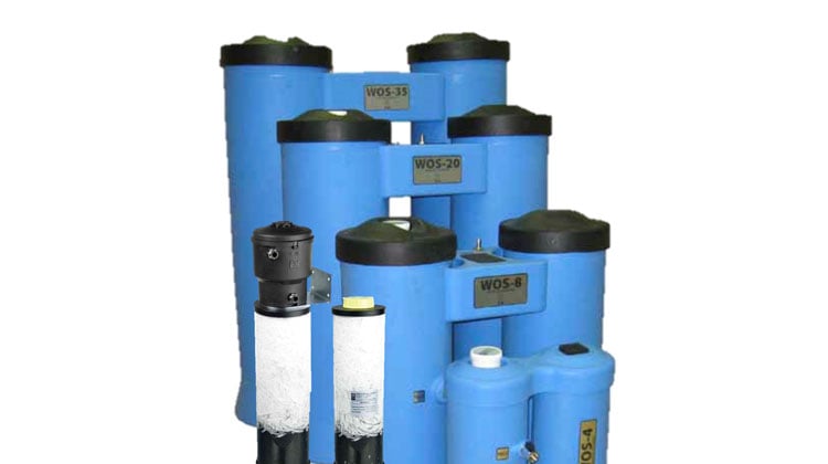 Oil and water separators