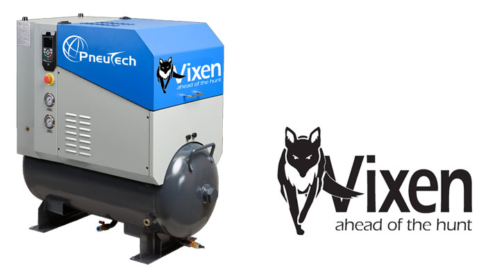 Vixen rotary screw air compressor
