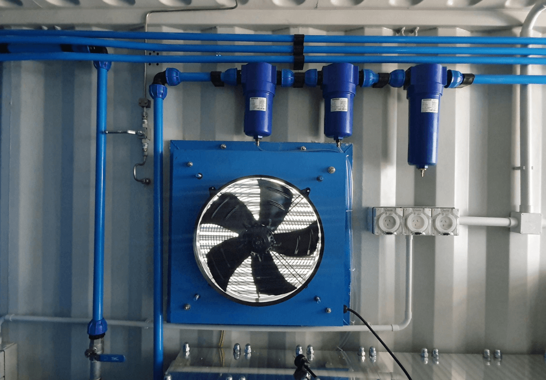 Nitrogen generator filtration