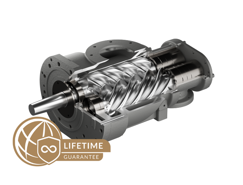 Rotary screw air compressor