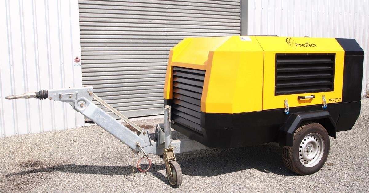 See whether a diesel or electric compressor is more efficient