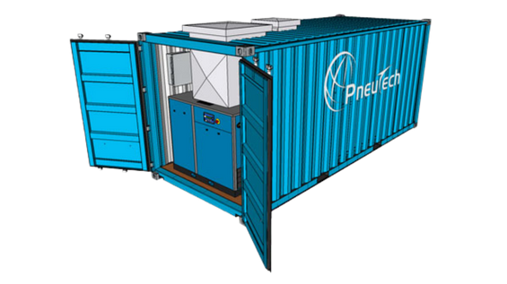 Containerised nitrogen generator by Industrial Air Systems