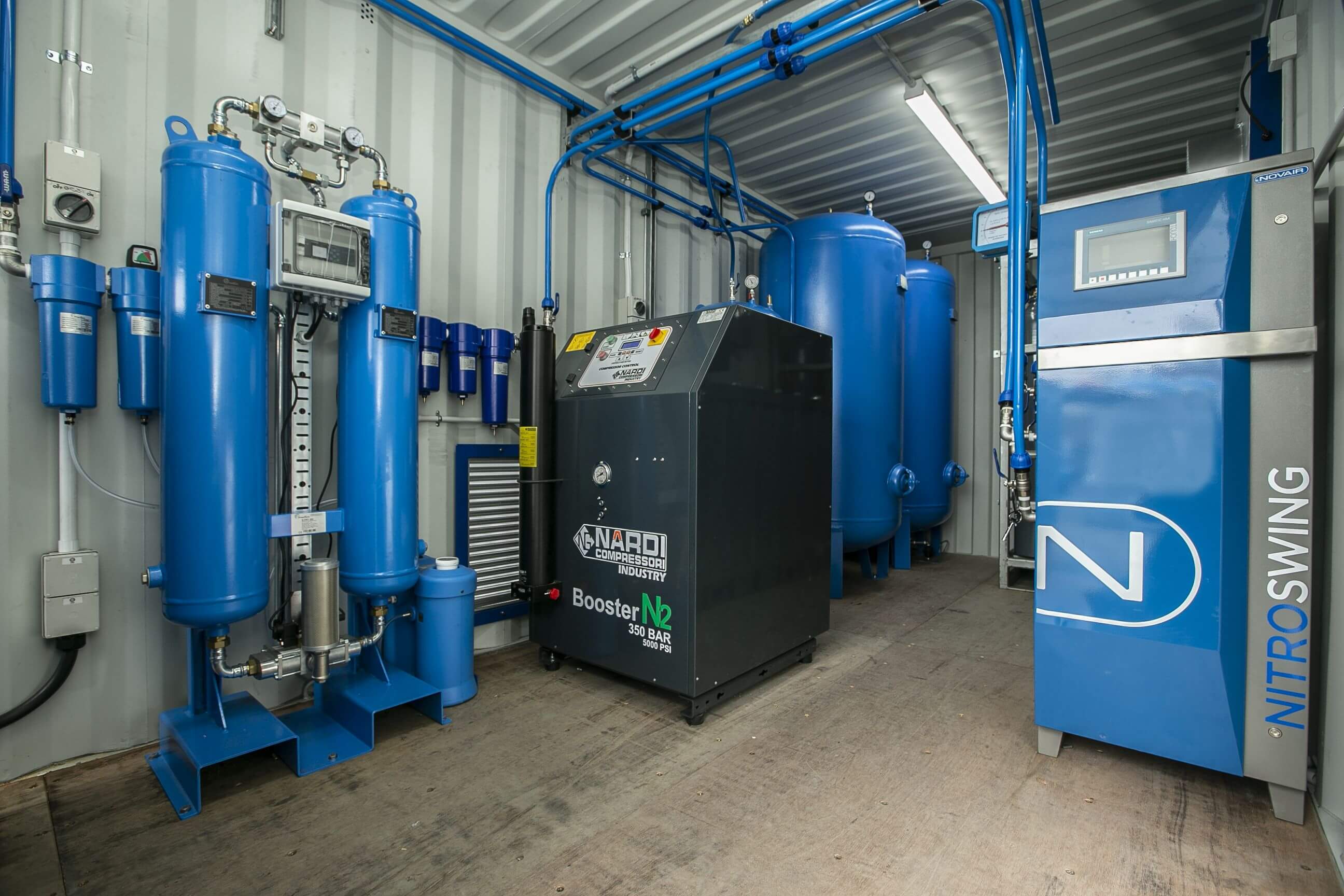 Nitrogen generator package by Industrial Air Systems