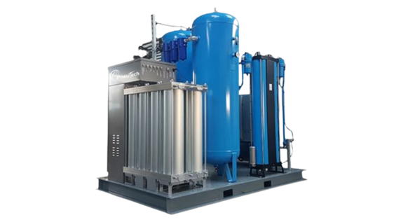 Skid-mount nitrogen generator by Industrial Air Systems